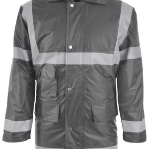 Black Parka - reflective