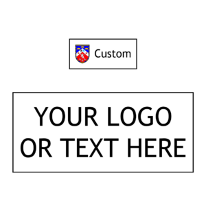 Custom printed reflective badges