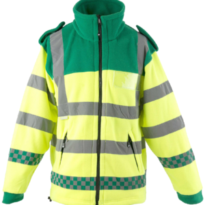 Medic Fleece (Hi Vis) Green & Fluorescent Yellow