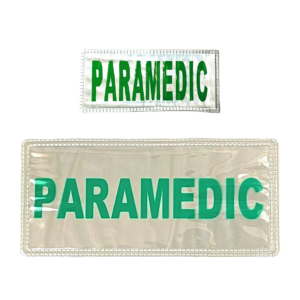 Paramedic Reflective Badge Set